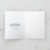 JW Elder Hartelijk dank | JW Folded Wenskaart Kaart (Binnen)