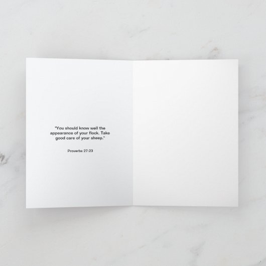 JW Elder Hartelijk dank | JW Folded Wenskaart Kaart (Binnen)