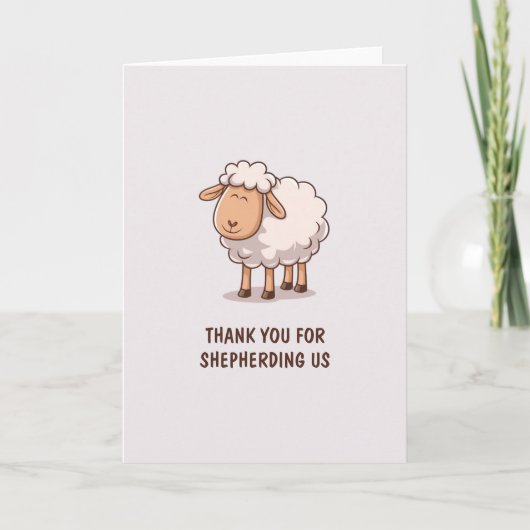 JW Elder Hartelijk dank | JW-Wenskaart Kaart (Voorkant)