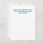 JW feliciteert met de Bethel Acceptance Kaart van  (Achterkant)