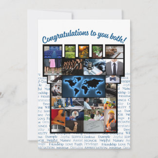JW feliciteert met de Bethel Acceptance Kaart van 