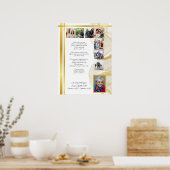 JW Funeral Memorial Service Poster Print (Keuken)