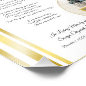 JW Funeral Memorial Service Poster Print (Hoek)