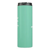 JW geeft persoonlijke beste leven ooit - groen gel Thermosbeker (Achterkant)