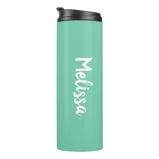 JW geeft persoonlijke beste leven ooit - groen gel Thermosbeker (Geroteerd rechts)