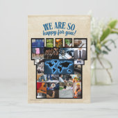 JW gefeliciteerd met Bethel Acceptatie Kaart (Staand voorkant)