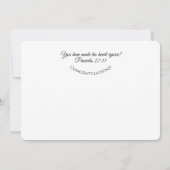 JW Gefeliciteerd met uw doop Kaart (Achterkant)