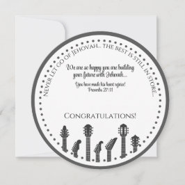 JW Gefeliciteerd met uw doop Wenskaart Feestdagenkaart