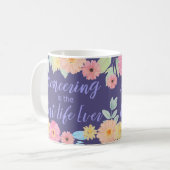 JW Gift Pioneering is het beste leven ooit Koffiemok (Voorkant links)