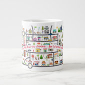 JW Gift voor Pioniers - "Town Territory Map" Mok (Voorkant)