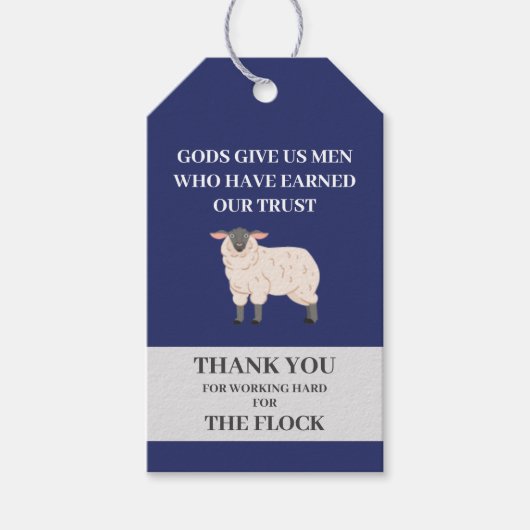 JW Gifts Elders "Cadeaus in Mannen" Cadeau Label Cadeaulabel (Voorkant)