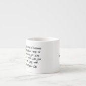 JW Gifts Mugs Personalize Observe Birds Intently  Espresso Kop (Voorkant)