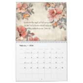 JW God's Love 2026 Kalender Shabby Chic Floral (Feb 2026)