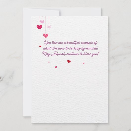 JW Happy Jubileum Kaart (Achterkant)