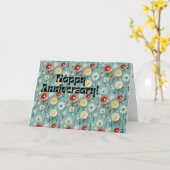 JW Happy Jubileum Kaart ECCL. 4:12 (Gele Bloem)