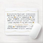 JW Het leven van een pionier Muismat (Met muis)