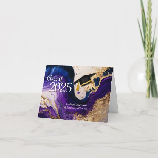 JW High School Afstuderen Kaart ECCL. 12:1 (Voorkant)