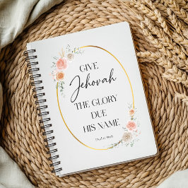 JW Jaar Tekst Spiral Notitieboek