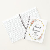 JW Jaar Tekst Spiral Notitieboek met Rozen (Binnen)