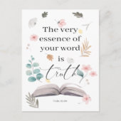 JW-jaartekst 2023 Psalm 119:160 Briefkaart (Voorkant)