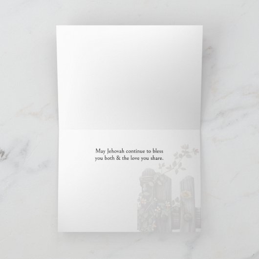 JW Jubileum Kaart (Binnen)