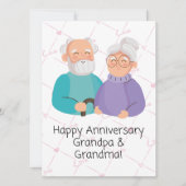 JW Jubileum Kaart voor grootouders (Voorkant)