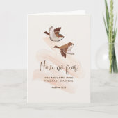 JW Kaart, Matteüs 10:31 | JW-groet Kaart (Voorkant)