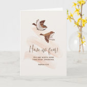 JW Kaart, Matteüs 10:31 | JW-groet Kaart (Gele Bloem)