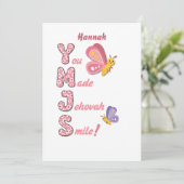 JW Kaart voor Young Sisters "You made Jehova smile (Staand voorkant)