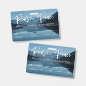 JW Keepomwille Convention Badge Kaart | Bergen (Voor- en achterkant)