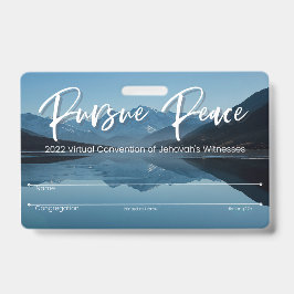 JW Keepomwille Convention Badge Kaart | Bergen