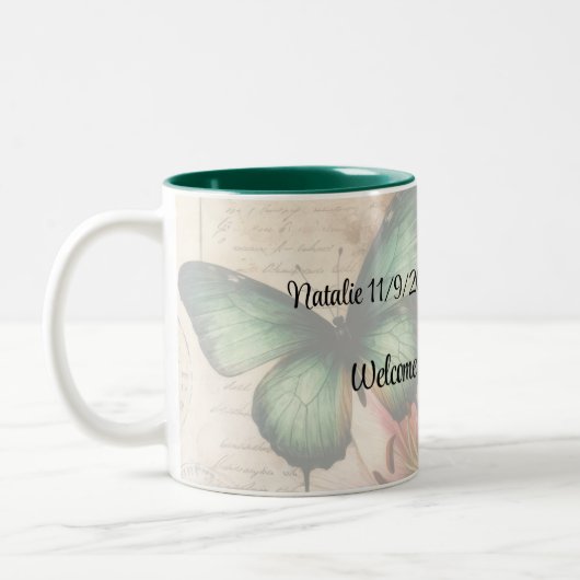 JW Koffie Mok Doop Keepsake / Gift voor haar (Links)