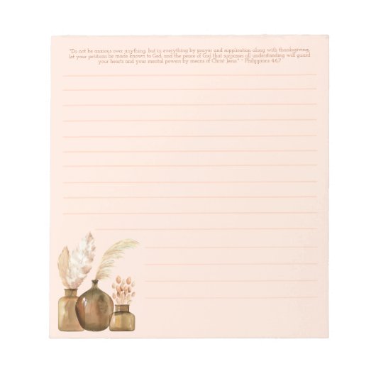 JW Letter-schrift Boho notebook Notitieblok (Voorkant)