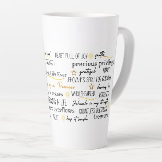 JW Life of a Pioneer Coffee Mok voor Broer (Rechterhoek)