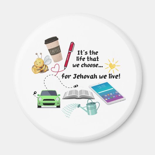 JW Magnet voor pioniers! (Voorkant)