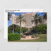 JW Marriott Grande Lakes Orlando Florida Briefkaart (Voorkant / Achterkant)