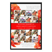 JW Memorial-Funeral Service Poster Print (Voorkant)