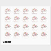 JW Ministry Supplies Letter Writing Find Happiness Ronde Sticker (Vel)