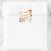 JW Ministry Supply Pioneer Service School 2022 Vierkante Sticker (Tas)