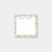 JW Ministry Supply Sorry I Missed You pink flower Post-it® Notes (Voorkant)