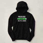 JW Org Jehovah's getuigen Gift Paradise Loading Hoodie (Design voorkant)