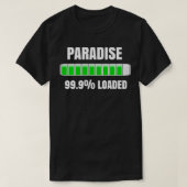 JW Org Jehovah's getuigen Gift Paradise Loading P T-shirt (Design voorkant)