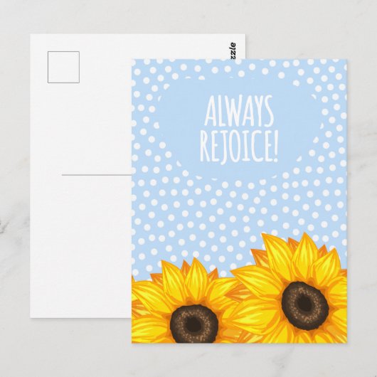 JW Original Song Always Rejoice Briefkaart (Voorkant / Achterkant)