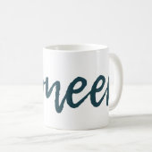 JW Pioneer Blauw Groen Wrap Rond Mok (Voorkant rechts)