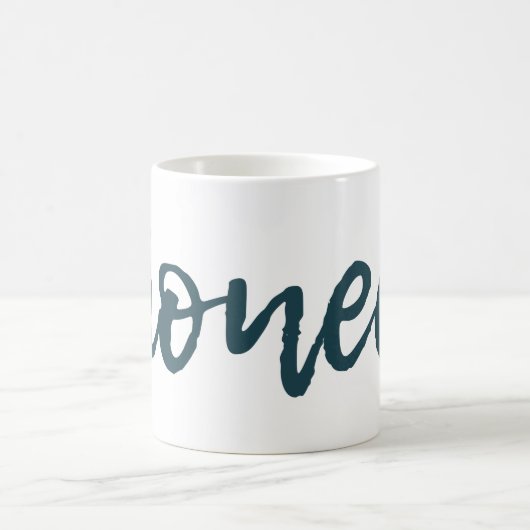 JW Pioneer Blauw Groen Wrap Rond Mok (Center)