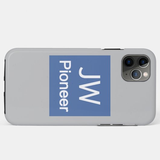 JW Pioneer Case-Mate iPhone Case (Achterkant (horizontaal))