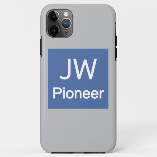 JW Pioneer Case-Mate iPhone Case (Achterkant)