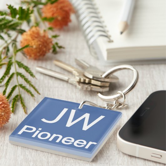 JW Pioneer Sleutelhanger (Voorkant Rechts)