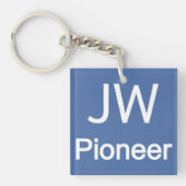 JW Pioneer Sleutelhanger (Voorkant)