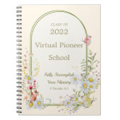 JW pionier school 2022 - floreel lijst Notitieboek (Voorkant)